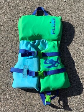Infant Life Jacket – Fluid Type II PFD – Under 30 lbs – USCG Approved